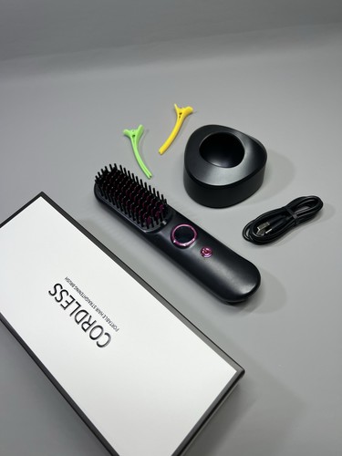 Cordless hair curling - hair,
