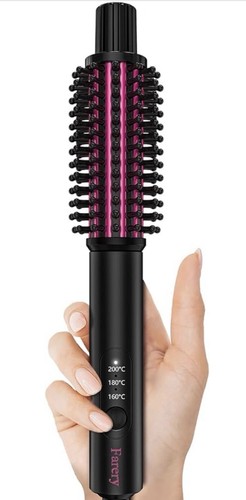 Mini thermal hot brush curling - hot,