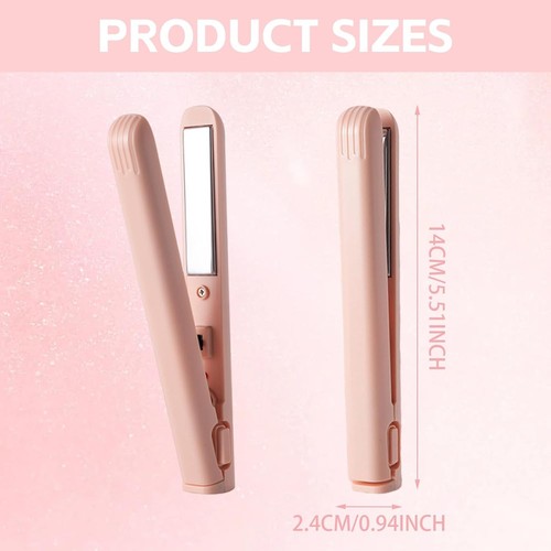 Mini hair straightener for - hair,