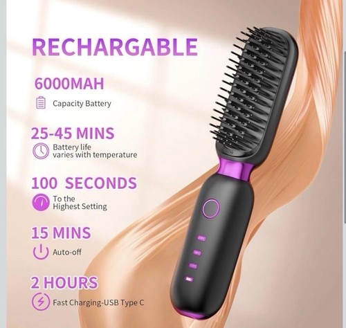 Cordless hair curling - hair,