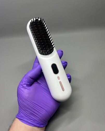Cordless brush hot comb hair - brush,