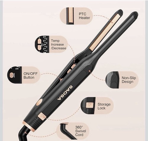 Pencil thin straightener flat - pencil,