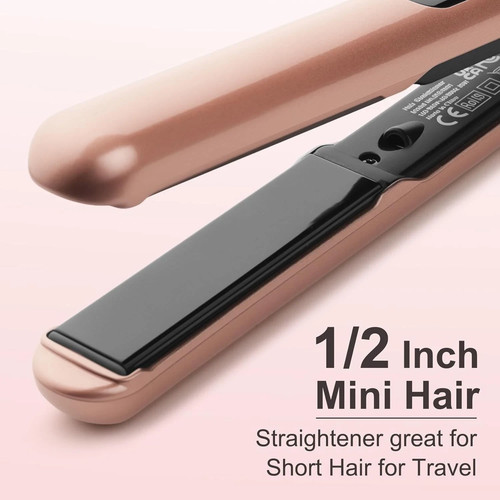 Mini travel hair straightener - hair,