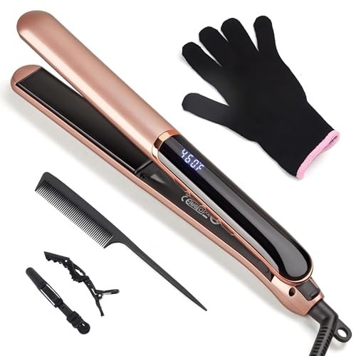 Mini travel hair straightener - hair,