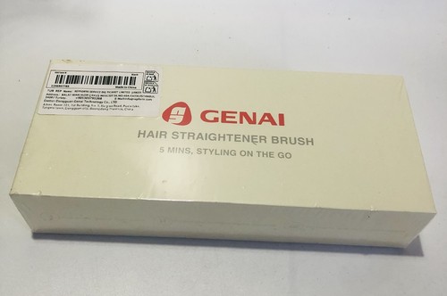 Genai hair straightener brush - hair,