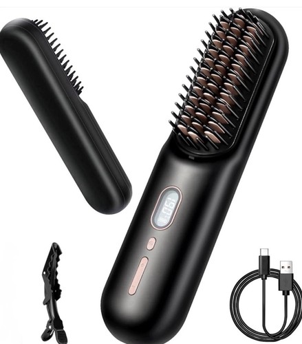 Cordless brush hot comb - cordless, hair