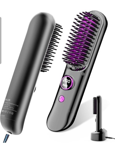 Cordless straightener brush - cordless,
