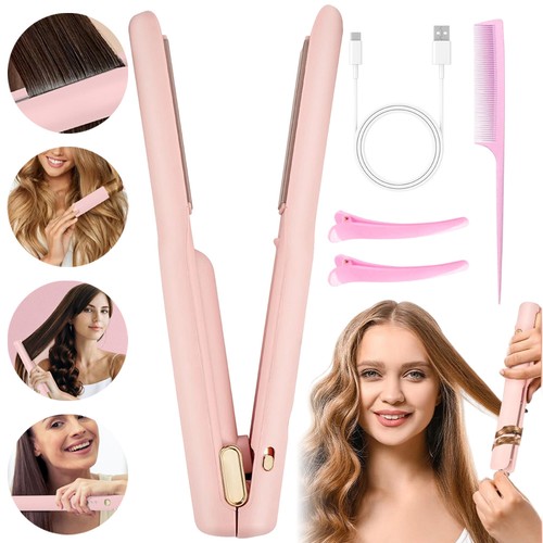 Wireless hair straightener - hair,