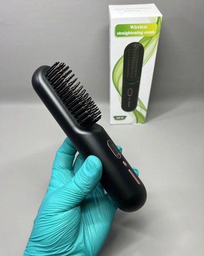 Cordless brush hot comb - hot, hair