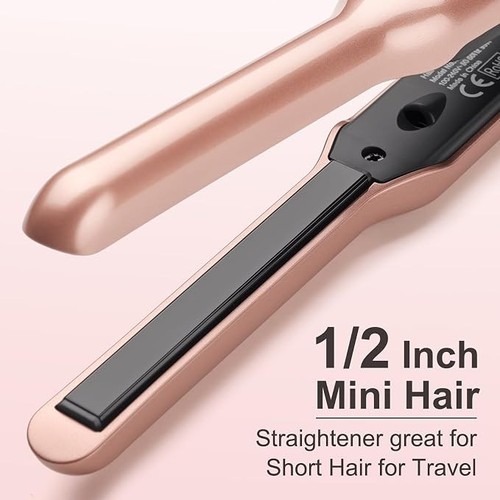 Mini travel hair straightener - hair,