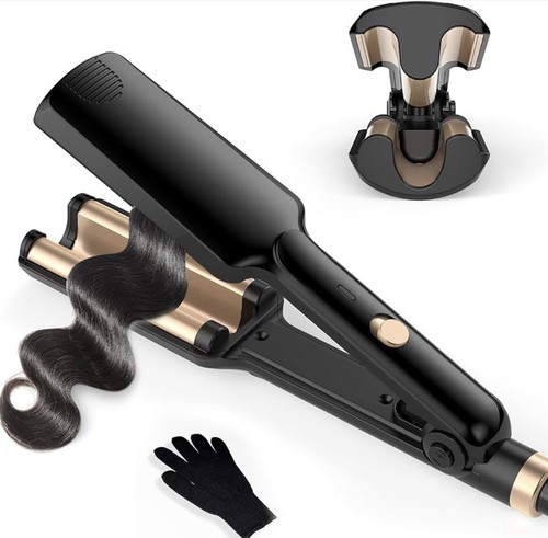 Small hair crimper triple - hair,