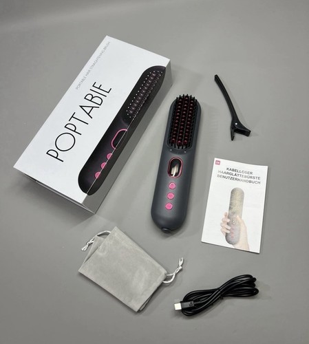 Cordless hair curling - hair,